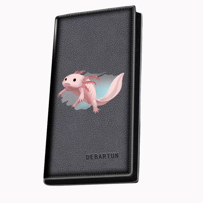 Interior Design Illustrated - Pink axolotl amphibian illustration water Men's