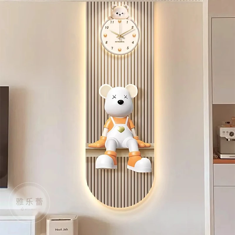 Interior Design Luxury House - Luxury Aesthetic Wall Clocks Living Room