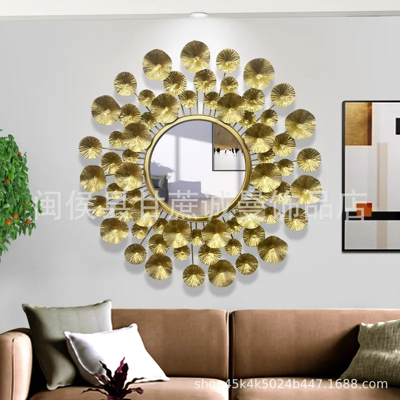 European Style Gold Metal Wall - огляд і ціна Interior Design Luxury Living Room