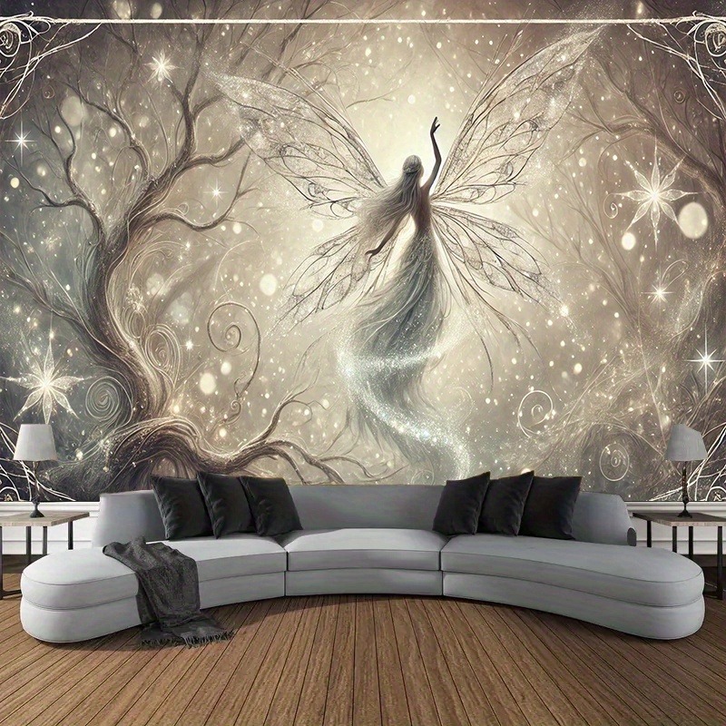 Fantasy Fairy Tree Wall Mural  - огляд і ціна Interior Design With Wallpaper