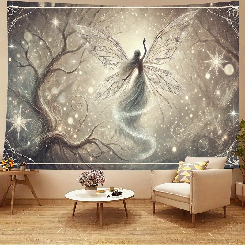 Fantasy Fairy Tree Wall Mural  - огляд і ціна Interior Design With Wallpaper