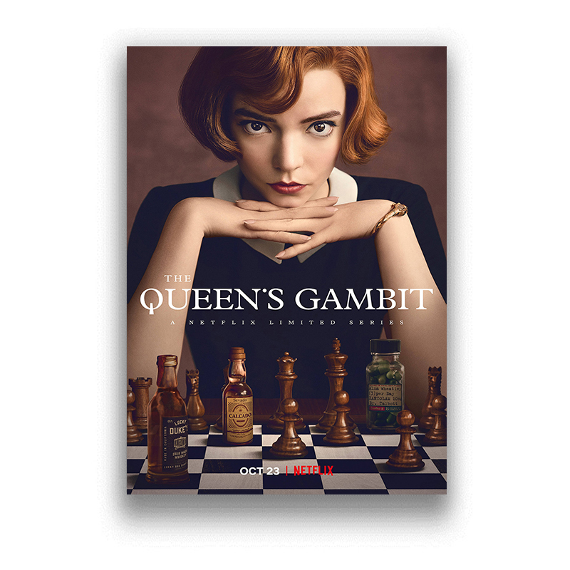 Queen 's Gambit White Coated P - огляд і ціна Interior Design With Wallpaper