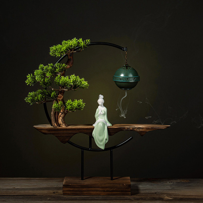 Wooden Design Incense Burner B - огляд і ціна Interior Design Zen