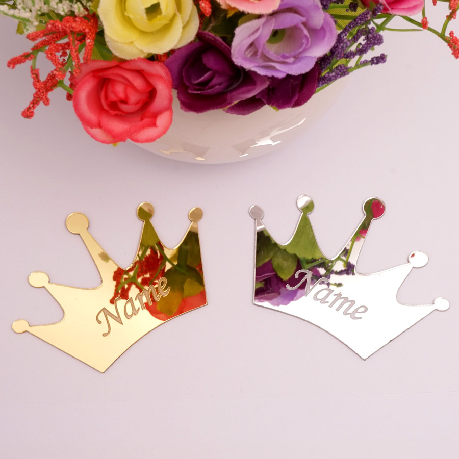 50pcs Personalized Mirror Crow - огляд і ціна Interior Design Names