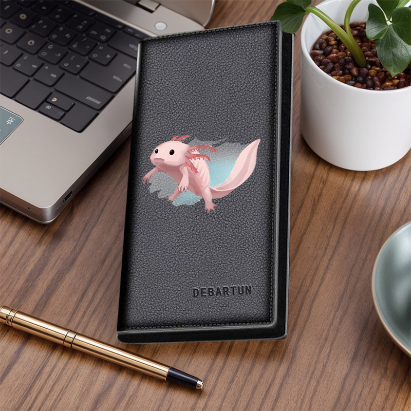 Pink axolotl amphibian illustr - огляд і ціна Interior Design Illustrated