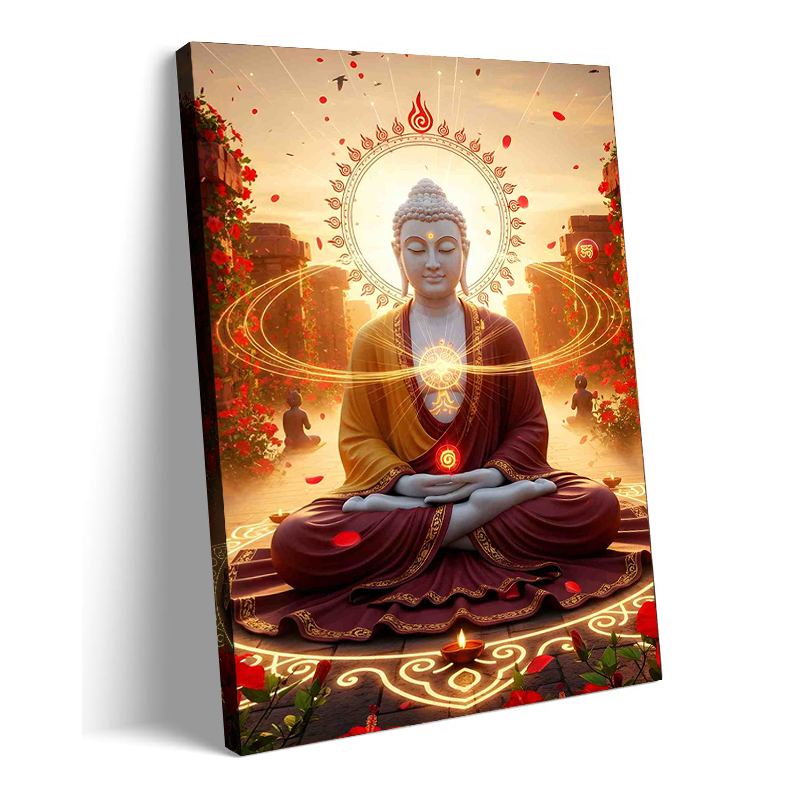 Modern Oriental Buddha Wall Ar - огляд і ціна Interior Design Zen