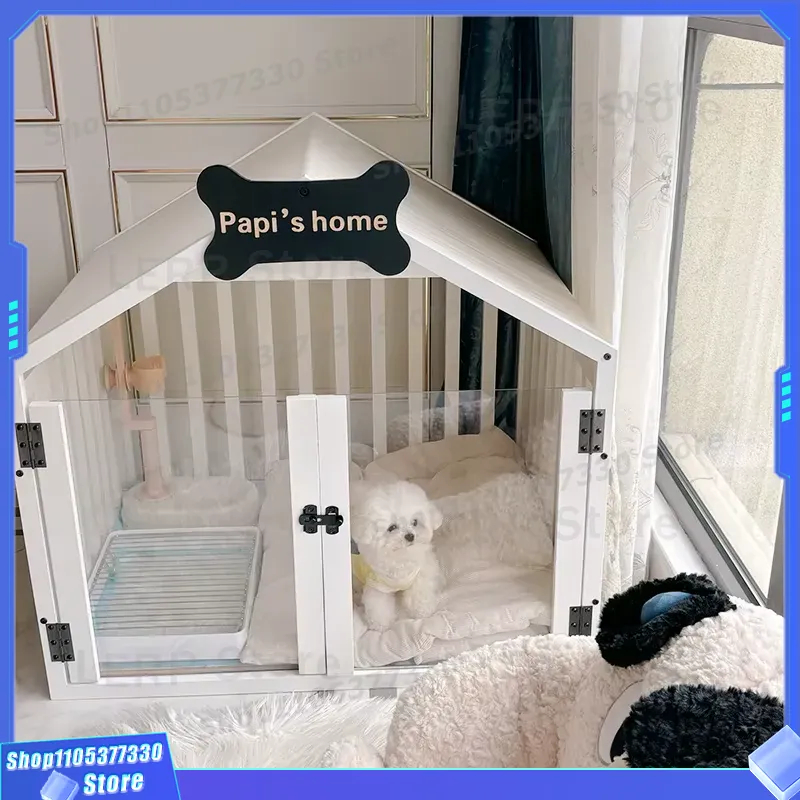 Solid Wood Pet Kennel Luxury I - огляд і ціна Interior Design Luxury House