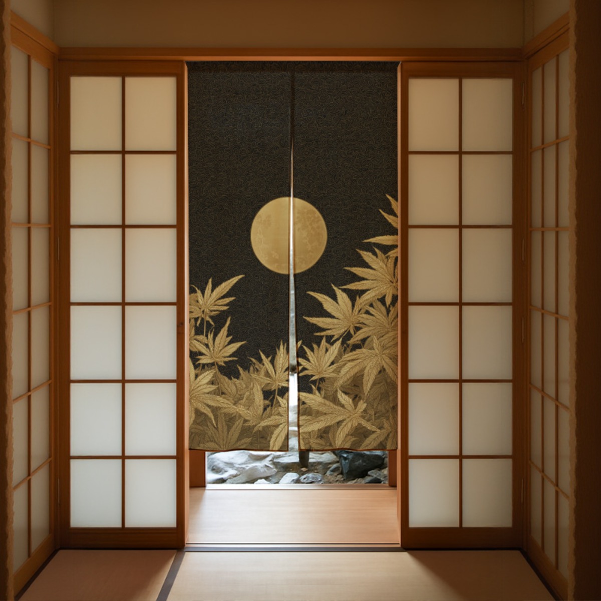 Elegant Japanese Zen Moon Bamb - огляд і ціна Interior Design Zen