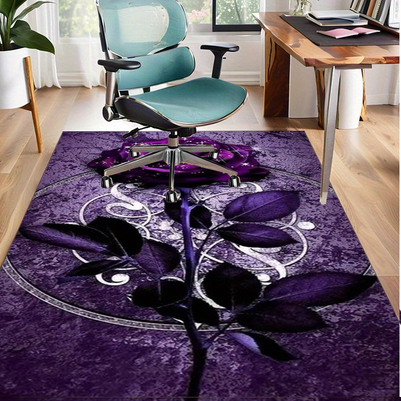 Purple Leaf Rug for Elegant Of - огляд і ціна Interior Design Luxury Living Room