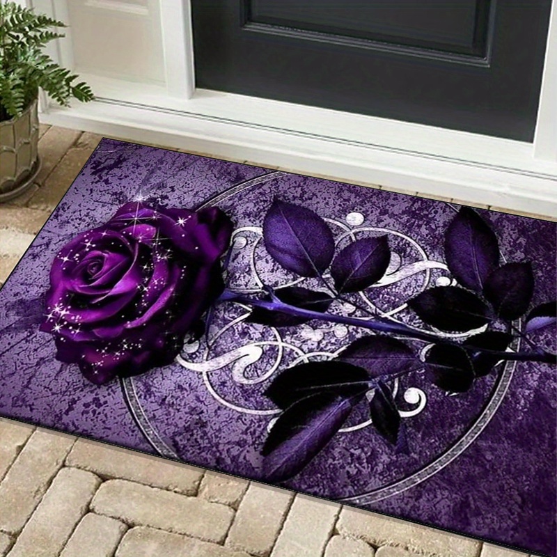 Purple Leaf Rug for Elegant Of - огляд і ціна Interior Design Luxury Living Room