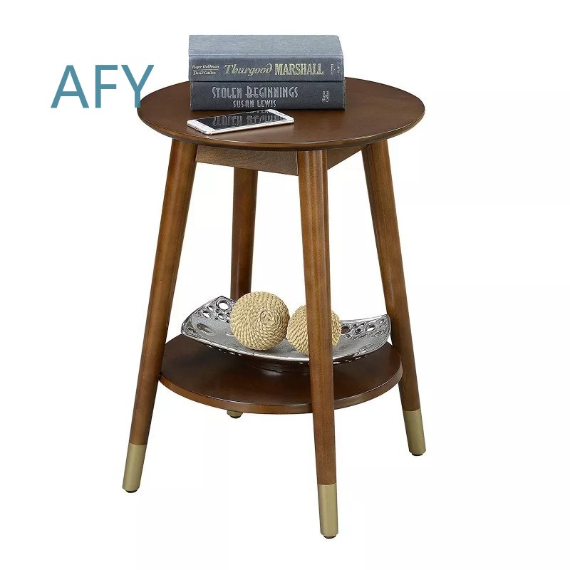 Wooden Side Table with Bottom  - огляд і ціна Muji Home Storage