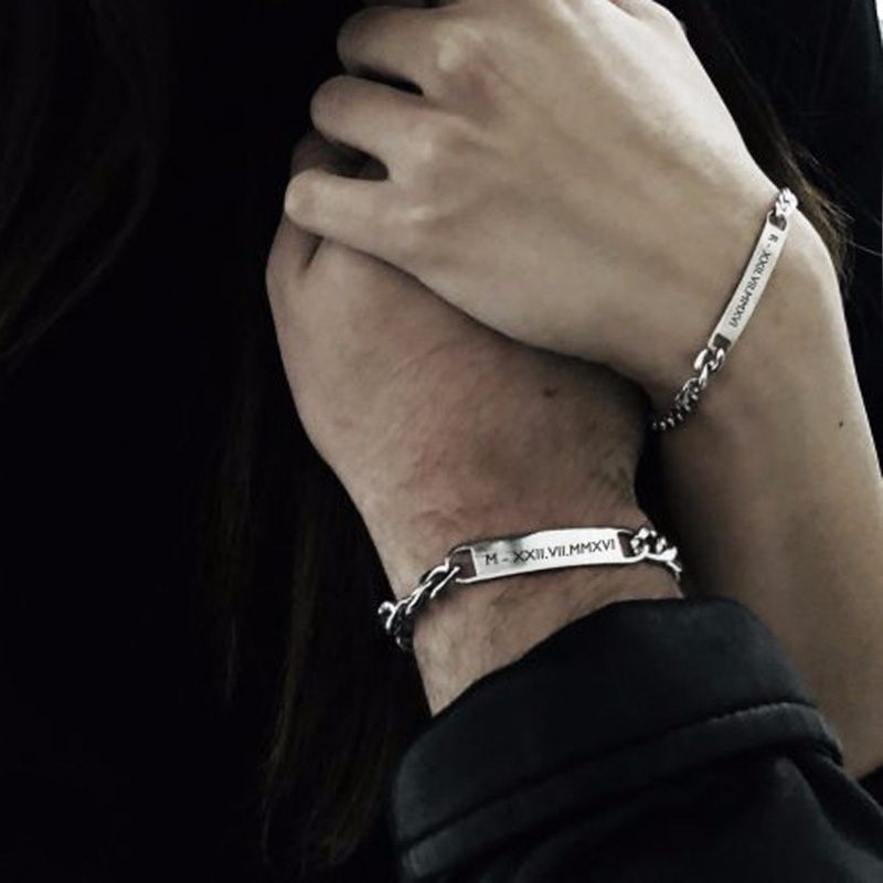 Plate Id Tag Bar Bracelet Cuba - огляд і ціна Interior Design Names
