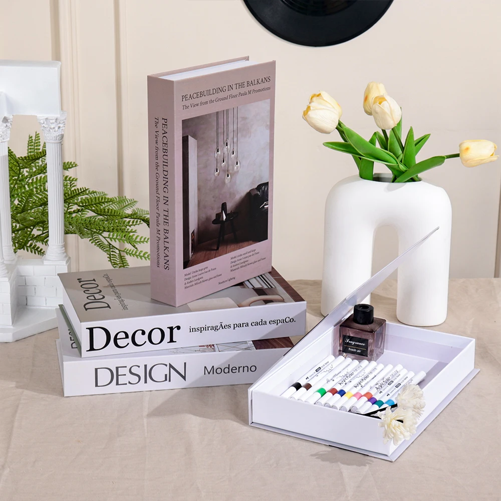 Minimalism Fake Books Decor Lu - огляд і ціна Interior Design Luxury Living Room