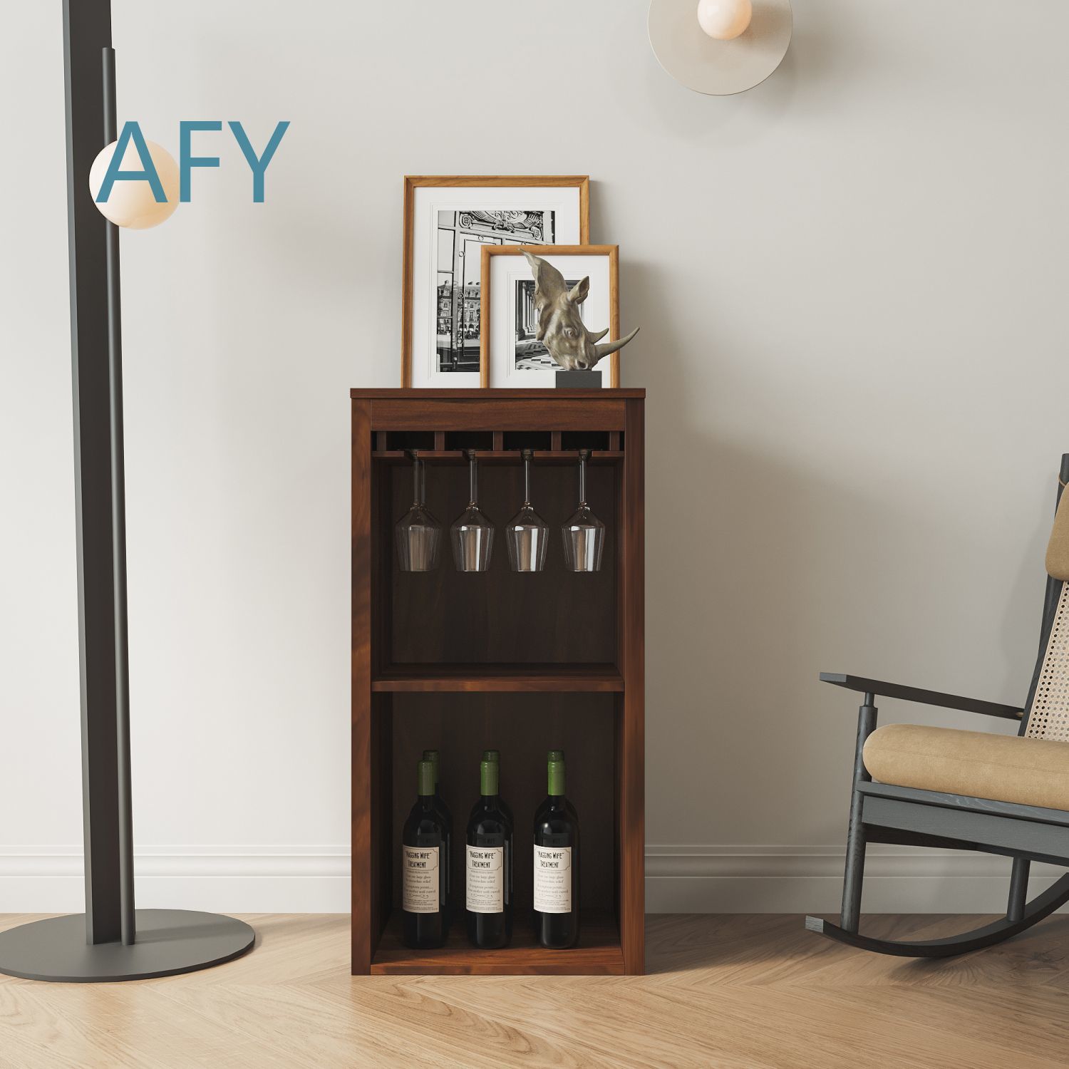 Brown Walnut Color Modular Win - огляд і ціна Muji Home Storage