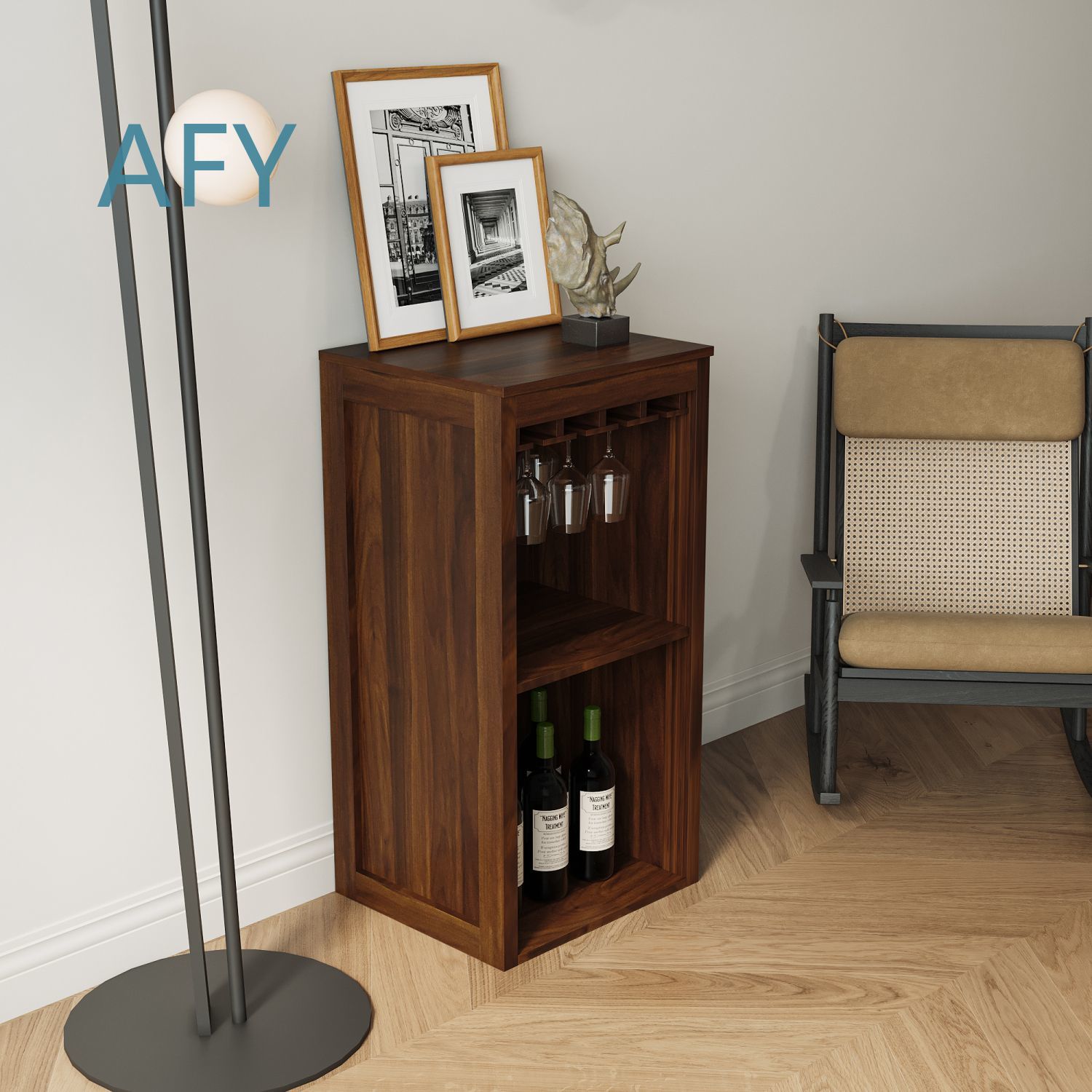 Brown Walnut Color Modular Win - огляд і ціна Muji Home Storage