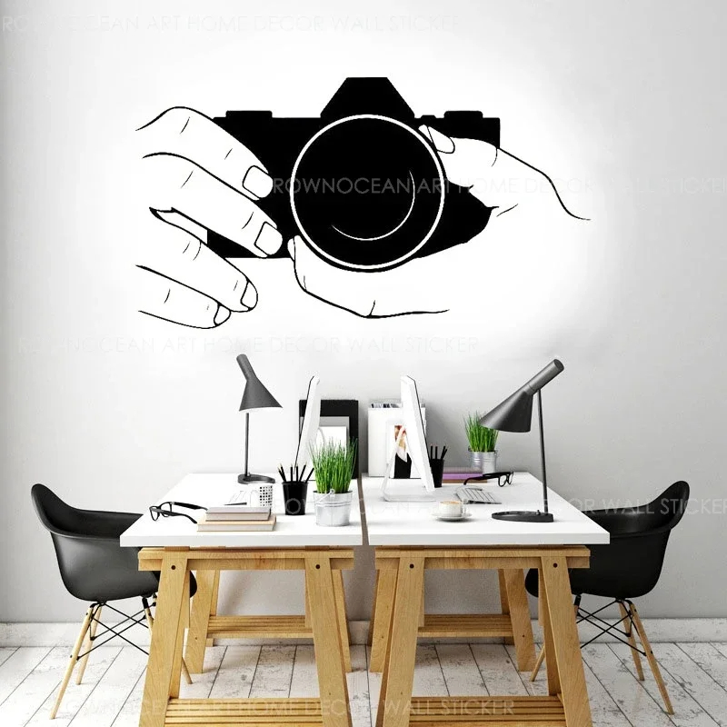 Camera Snapshot Wall Stickers  - огляд і ціна Interior Design With Wallpaper