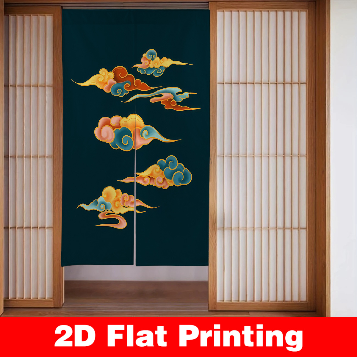 Japanese Door Curtain Screen D - огляд і ціна Interior Design Zen