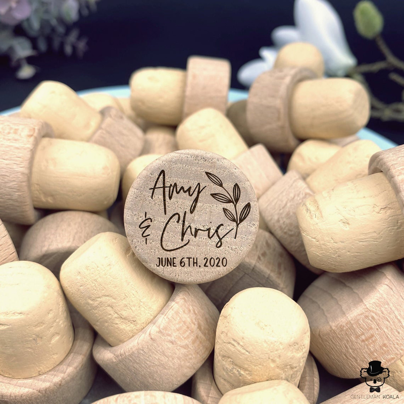 Customized Wood Wine Stopper W - огляд і ціна Interior Design Names