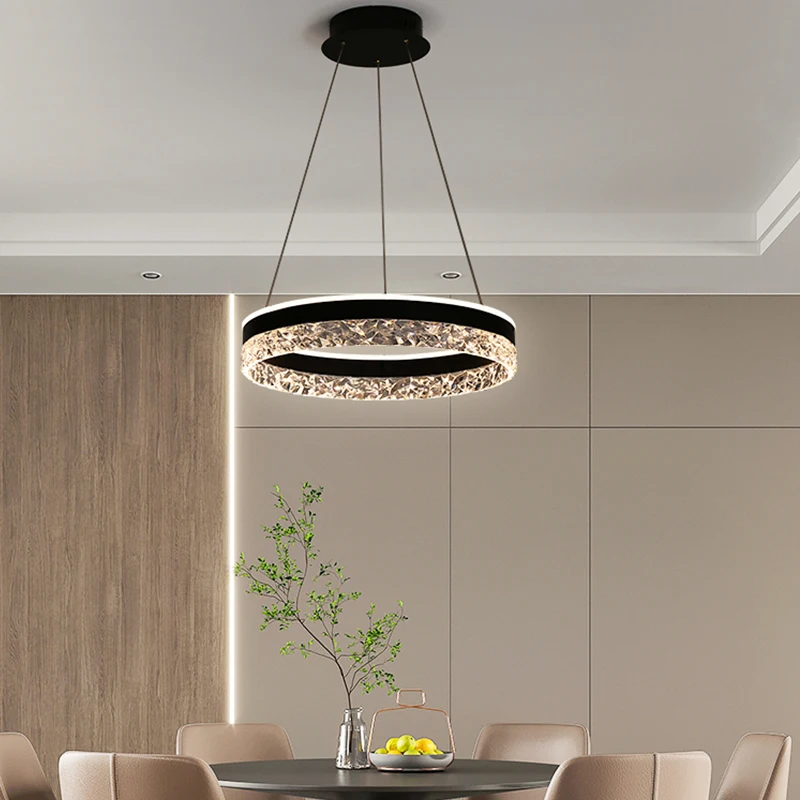 Modern Luxury Crystal LED Pend - огляд і ціна Interior Design Luxury Living Room