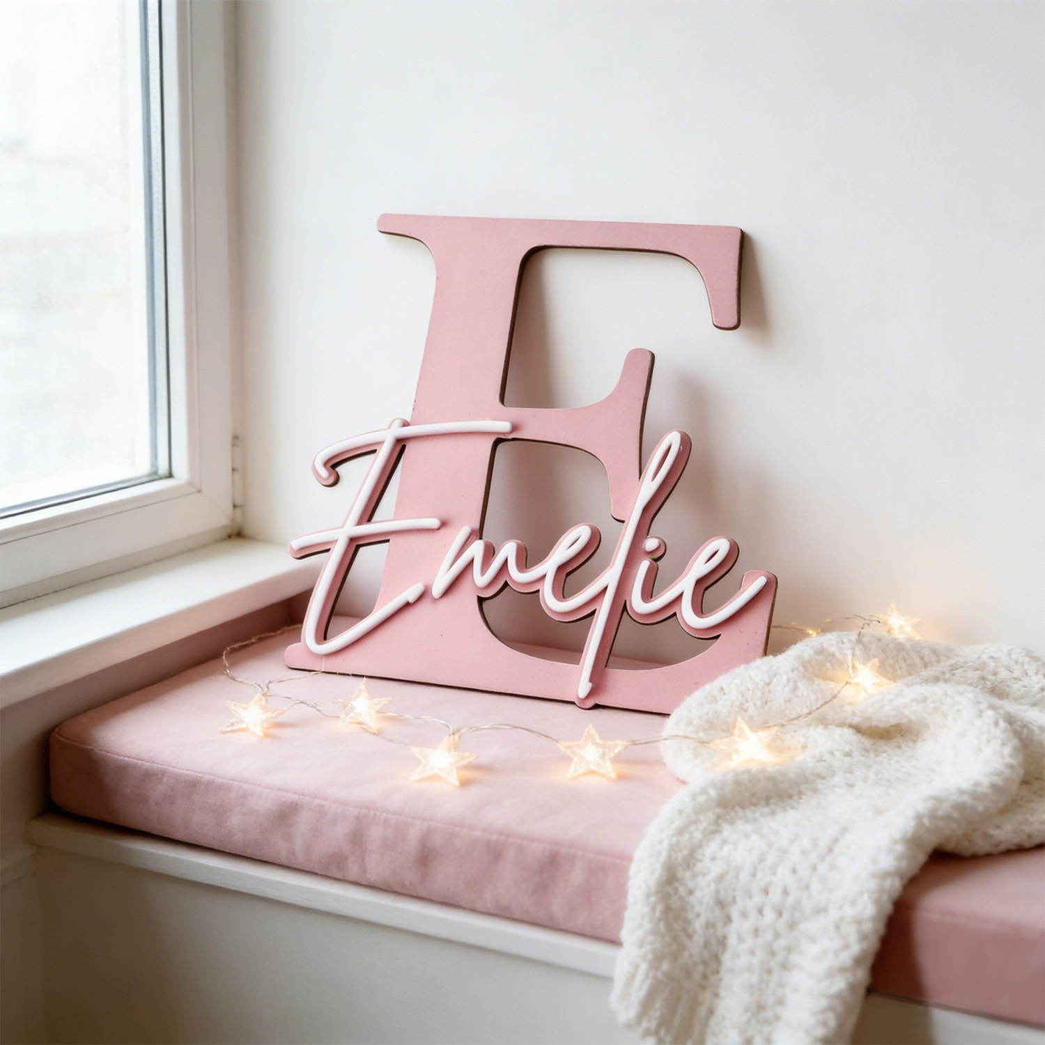 1pc Double-layer Wooden Name D - огляд і ціна Interior Design Names