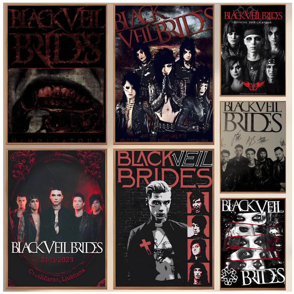 rock band B-Black Veil Brides  - огляд і ціна Interior Design With Wallpaper