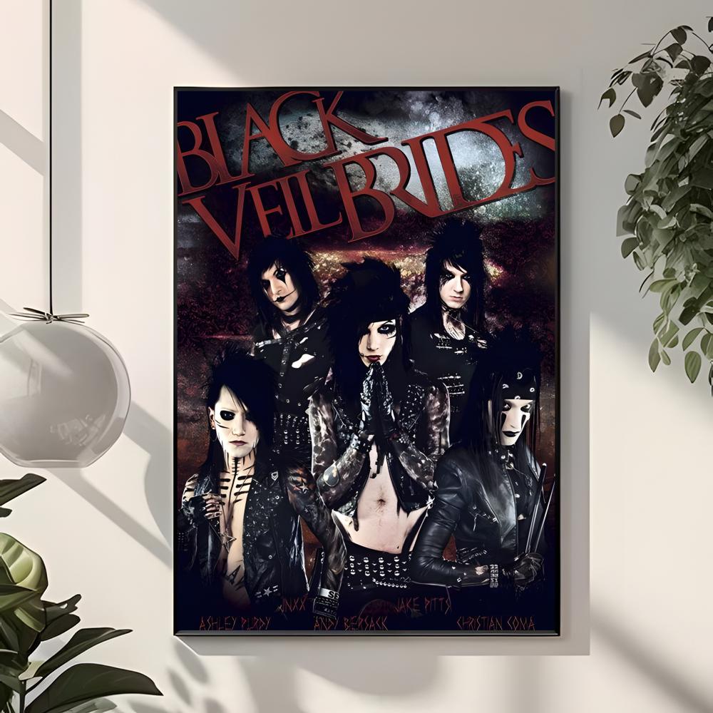 rock band B-Black Veil Brides  - огляд і ціна Interior Design With Wallpaper