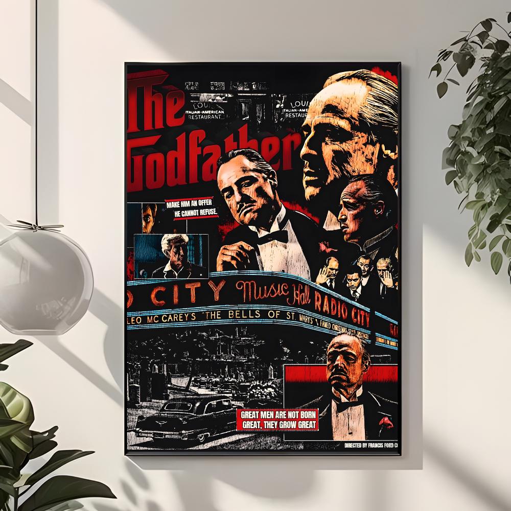 gangster classic T-The Godfath - огляд і ціна Interior Design With Wallpaper
